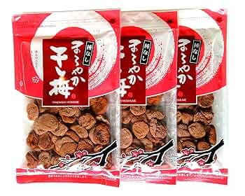 まろやか干し梅 200グラム✖︎5 Amazon | まろやか干し梅 バラ大 210g 3袋セット 種なし